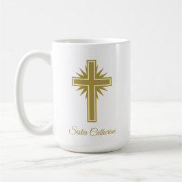 Large Personalized Religious Mug For Teacher  Kaffemugg