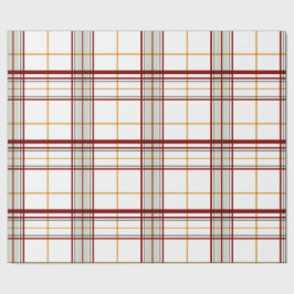 Large Plaid Modern Holiday Wrapping Paper Presentpapper