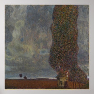 Large Poplar II - Gustav Klimt (1903) Poster