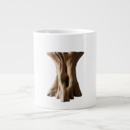 Large Sculptural Root-Wood Stool Jumbo Mugg