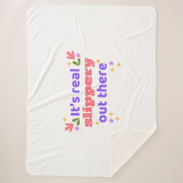 Large Sherpa Blanket Best Chirps Hockey