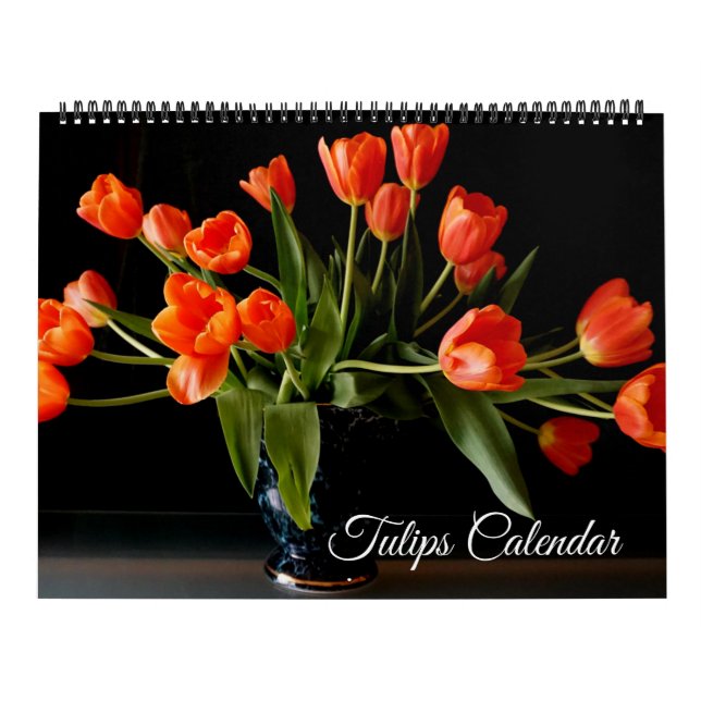 Large Size Tulips Calendar Kalender (Omslag)