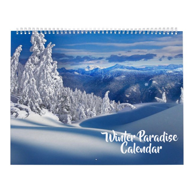 Large Size Winter Calendar Kalender (Omslag)