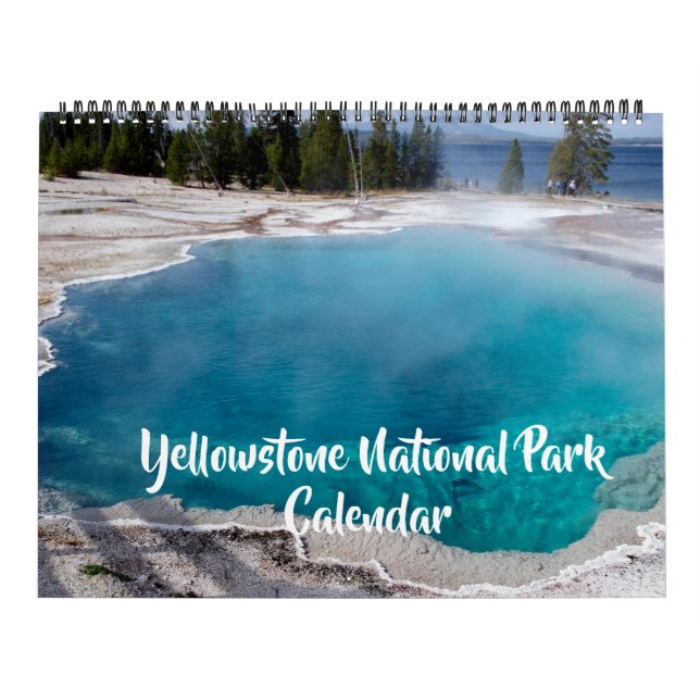 Large Size Yellowstone Park Calendar Kalender (Omslag)