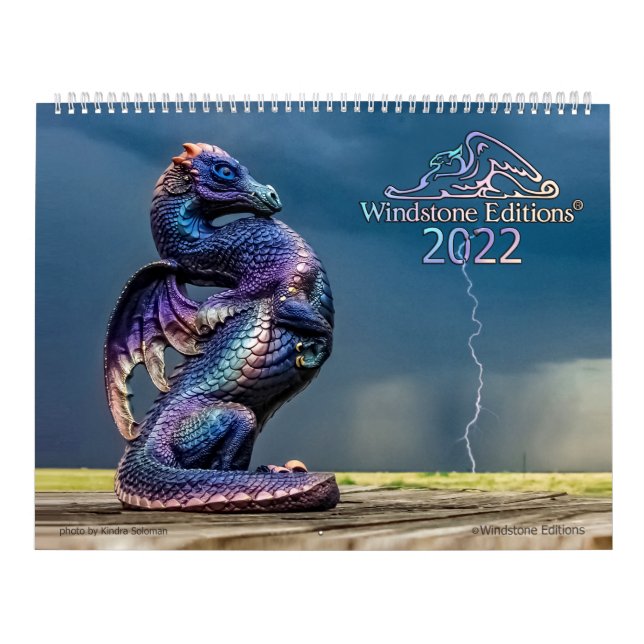 LargeCalendar med två sidor, vit kalender (Omslag)