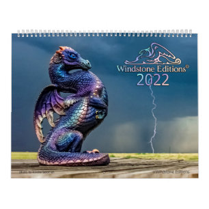 LargeCalendar med två sidor, vit kalender