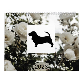 LargeCalendar med två sidor, vit Kalender