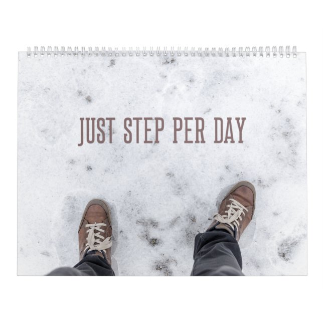 LargeCalendar med två sidor, vit kalender (Omslag)