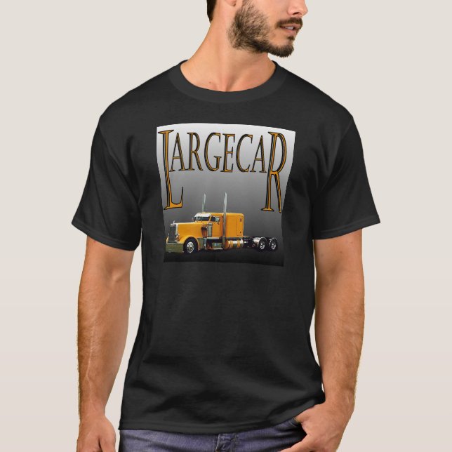 Largecar Blk T Shirt (Framsida)