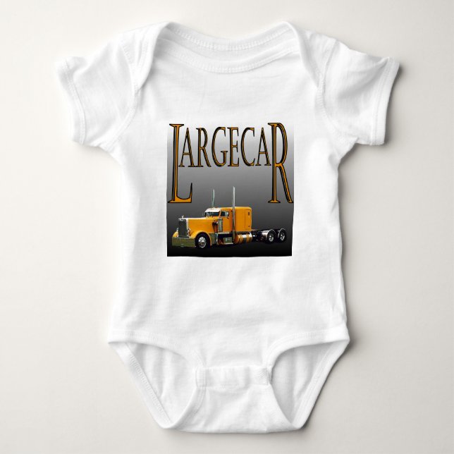 Largecar Blk Tee Shirt (Framsida)
