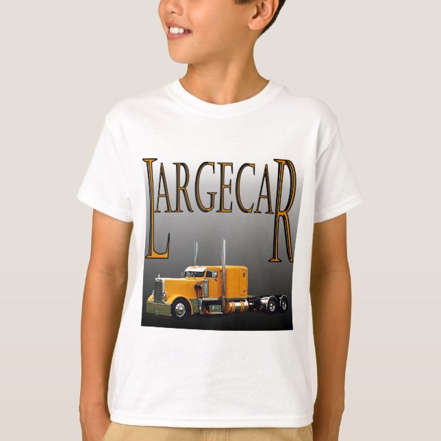 Largecar Blk Tee Shirt (Framsida)