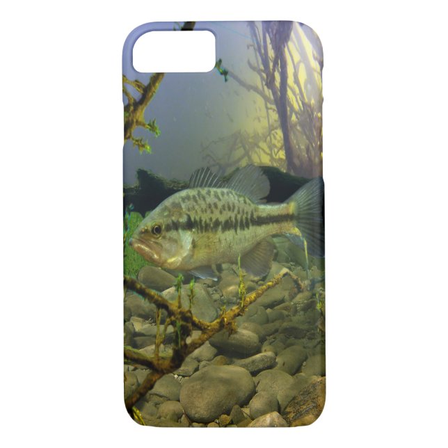 Largemouth bas Case-Mate iPhone skal (Baksida)