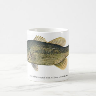 Largemouth bas kaffemugg