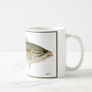 Largemouth bas kaffemugg