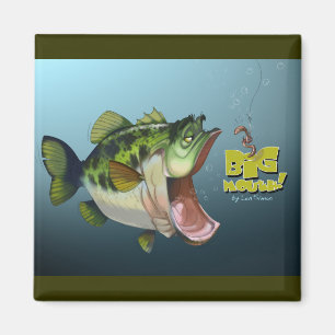 LargeMouth bas Magnet