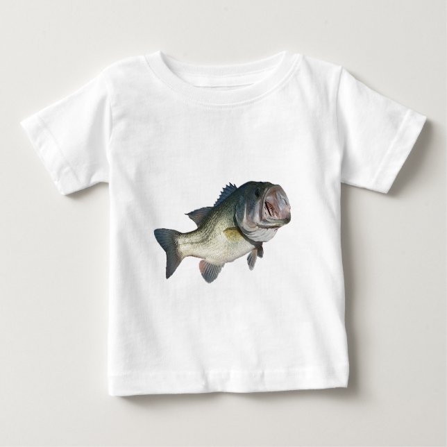 Largemouth bas t-shirt (Framsida)