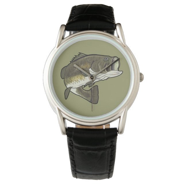 Largemouth Bass Armbandsur (Framsida)