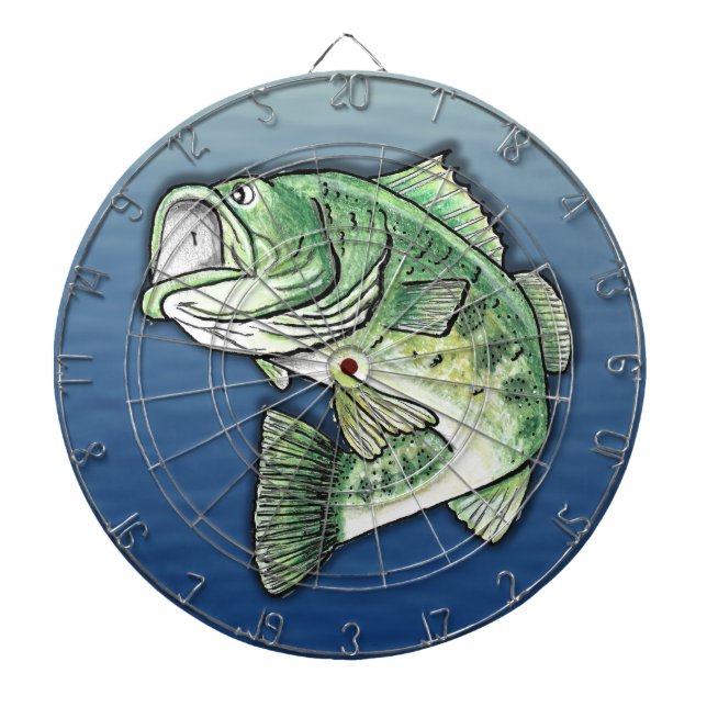 Largemouth Bass Fishing Darttavla (Framsidan)