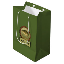 Largemouth Bass Mörk Oliv grönt Gift Bag