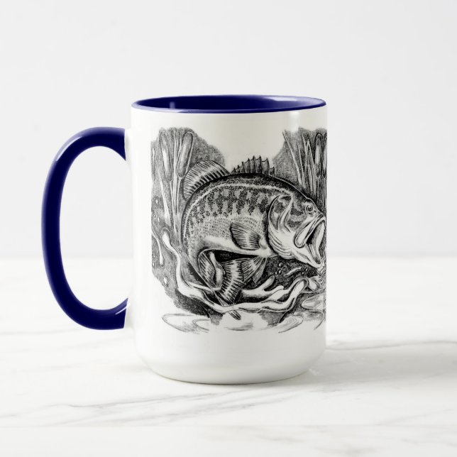 Largemouth Bass Mugg (Vänster)