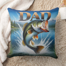 Largemouth Bass Pappa Kudde