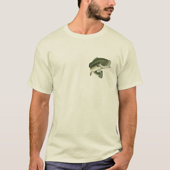LARGEMOUTH BASS T SHIRT (Framsida)