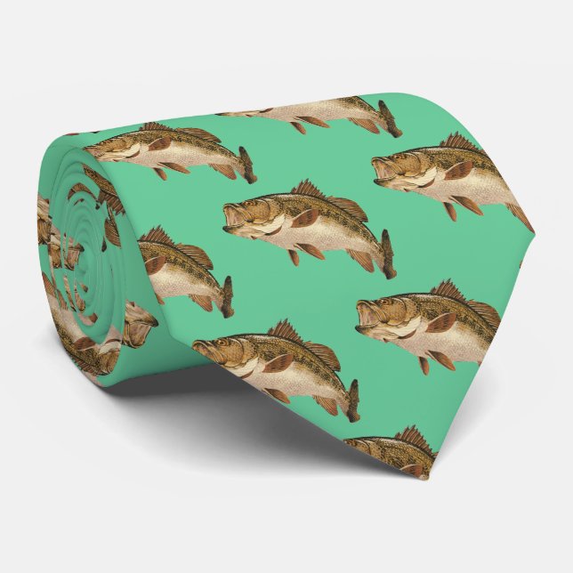 Largemouth Bass Tie Slips (Rullad)