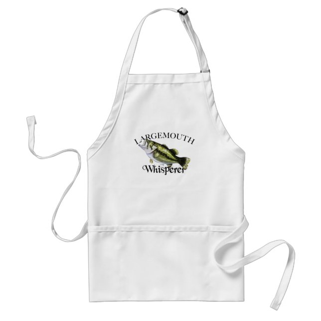 Largemouth Bass Whisperer Förkläde (Framsidan)
