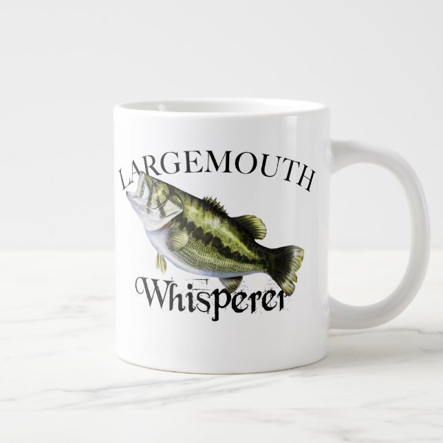 Largemouth Bass Whisperer Jumbo Mugg (Höger)