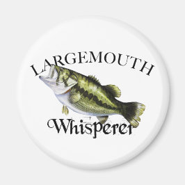 Largemouth Bass Whisperer Magnet