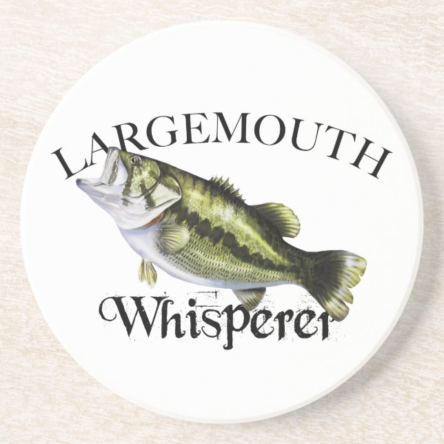 Largemouth Bass Whisperer Underlägg (Framsidan)