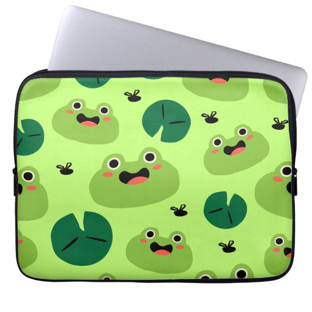 Lårgrodor Laptop Fodral (Framsidan)
