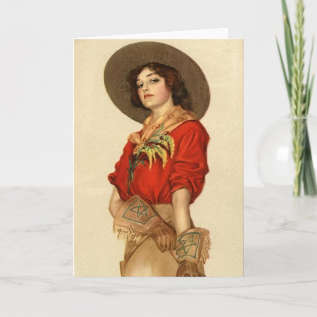 Lariatjänta Kort (Framsida)