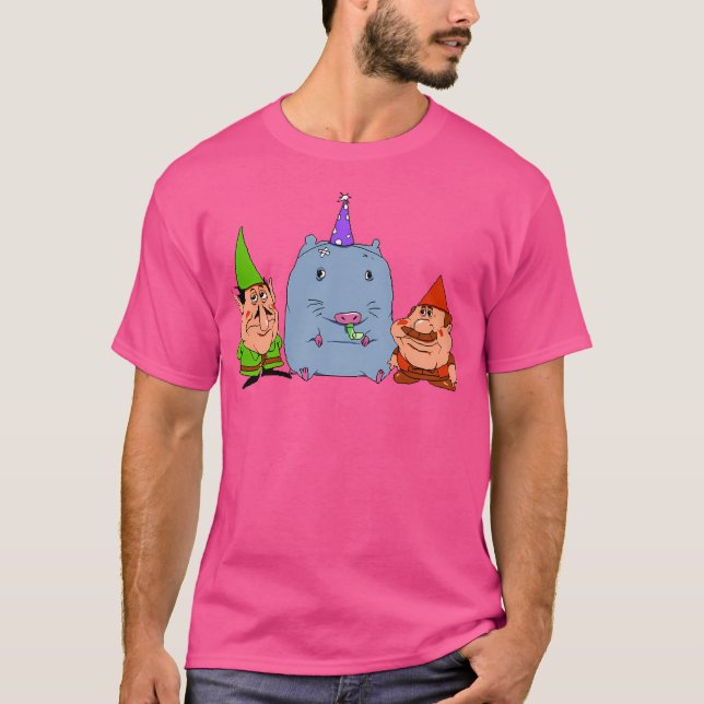Lario (Pizza Torn Gnome Forest Meme) T Shirt (Framsida)