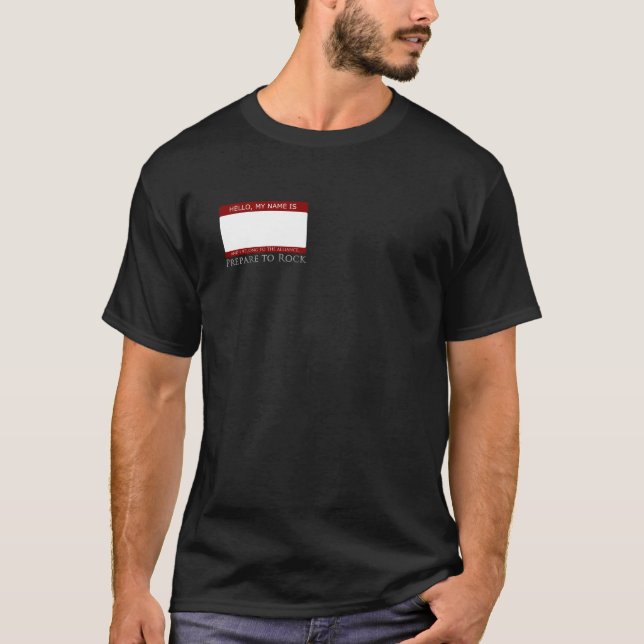 LärjungealliansNamebadge T-tröja Tröja (Framsida)