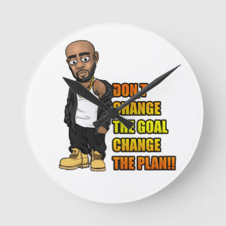 Lark Clock Rund Klocka