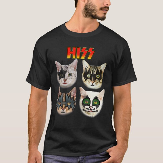 Lårkläder, kattkläder, kattkläder, kattlock, kap. t shirt (Framsida)