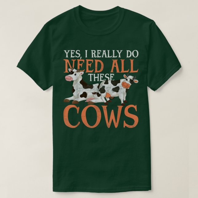 Lårkott för jordbruk t shirt (Design framsida)