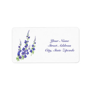 Larkspur Adressetikett