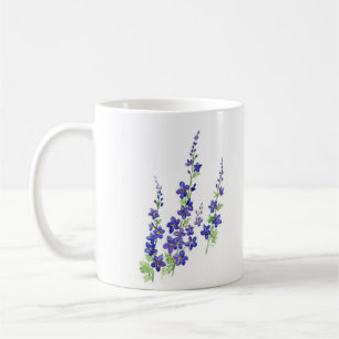 "Larkspur" Vattenfärgslådor Kaffemugg