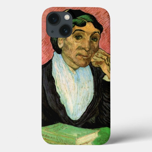 L'Arlesienne (Madame Ginoux) av Vincent van Gogh (Baksida)