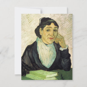 L'Arlesienne (Madame Ginoux) av Vincent van Gogh