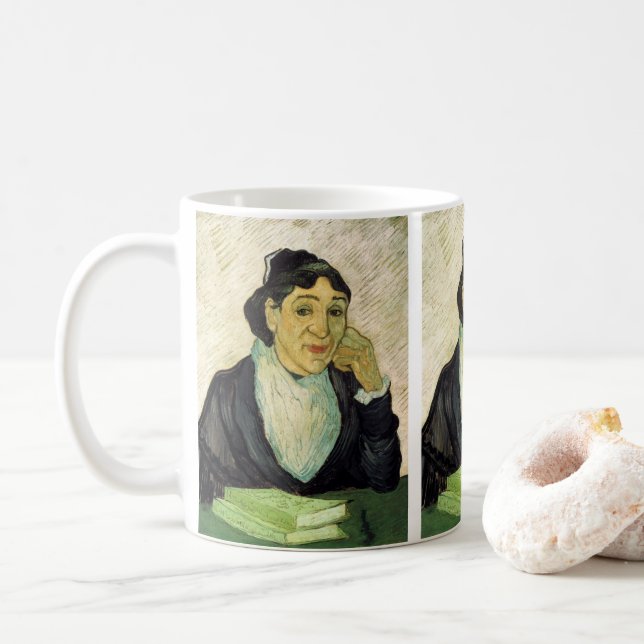 L'Arlesienne (Madame Ginoux) av Vincent van Gogh Kaffemugg (Med munk)