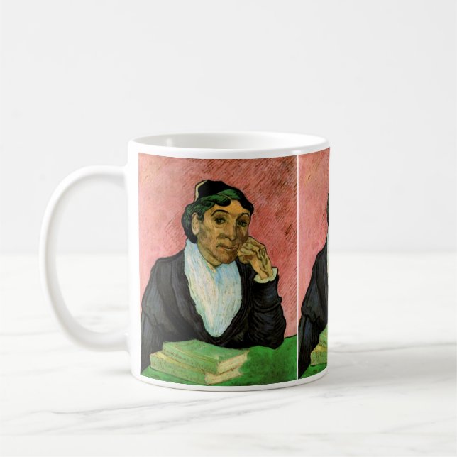 L'Arlesienne (Madame Ginoux) av Vincent van Gogh Kaffemugg (Vänster)