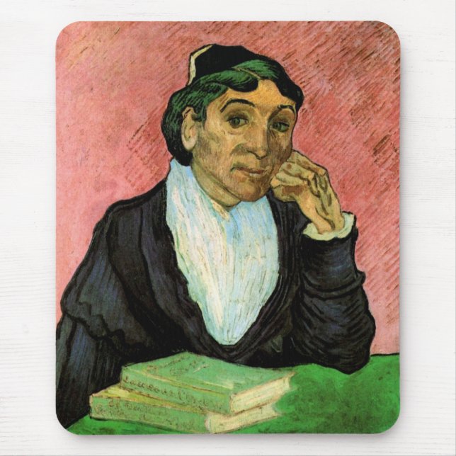 L'Arlesienne (Madame Ginoux) av Vincent van Gogh Musmatta (Framsidan)