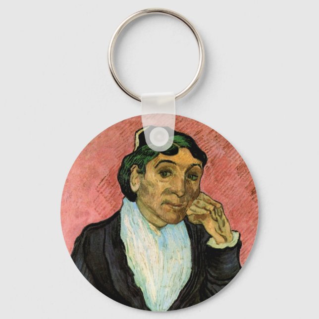 L'Arlesienne (Madame Ginoux) av Vincent van Gogh Nyckelring (Framsida)