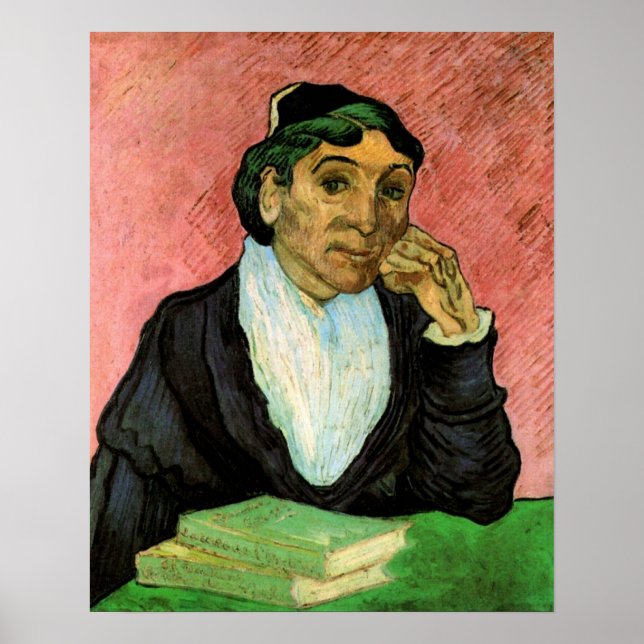 L'Arlesienne (Madame Ginoux) av Vincent van Gogh Poster (Framsidan)