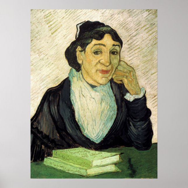 L'Arlesienne (Madame Ginoux) av Vincent van Gogh Poster (Framsidan)
