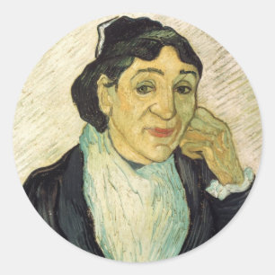L'Arlesienne (Madame Ginoux) av Vincent van Gogh Runt Klistermärke