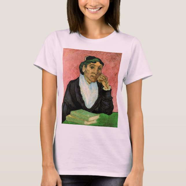 L'Arlesienne (Madame Ginoux) av Vincent van Gogh T Shirt (Framsida)